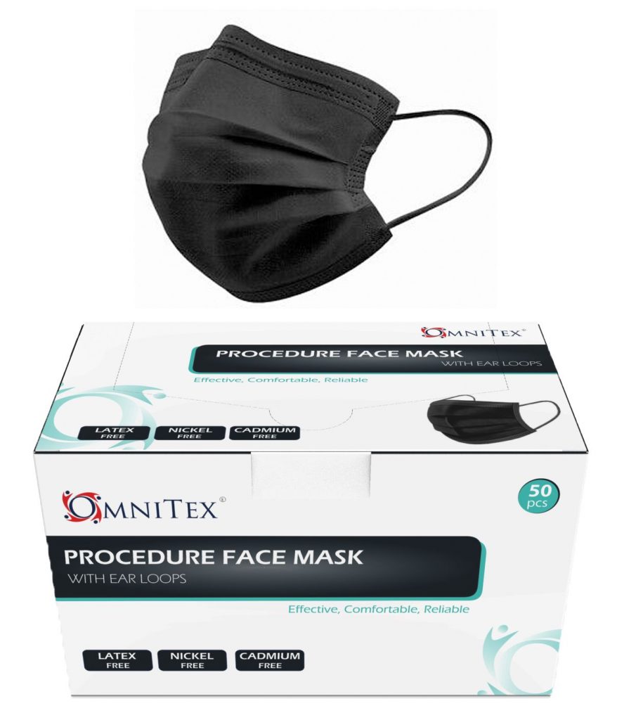 Omnitex IIR and FFP2 masks Inpakomed